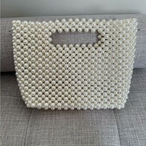 Dolce Vita Pearl White Clutch